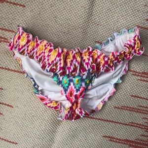 Victoria’s Secret Ruffle Cheeky Bikini Bottom